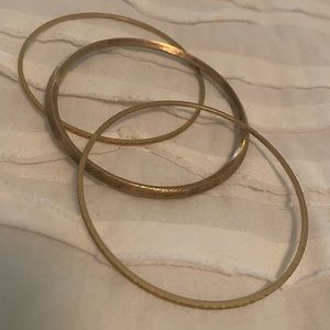 Set of 3 Gold Bangles